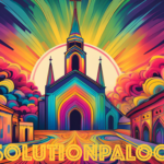 colorful church with RESOLUTIONPALOOZA written below